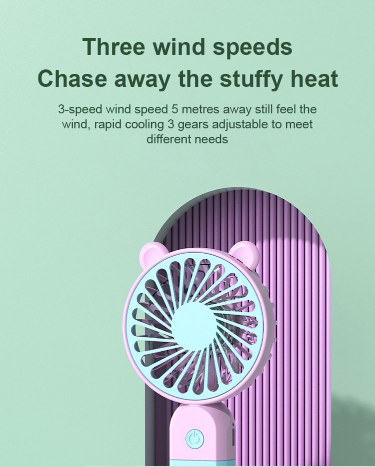 Handheld Fan,Y19 Portable Fan, Air Cooling Desktop Fan Y19, Rechargeable Fan, Mini Fan with Base, Y19 Small Fan, Y19 Pocket Fan, Mini Fans Y19